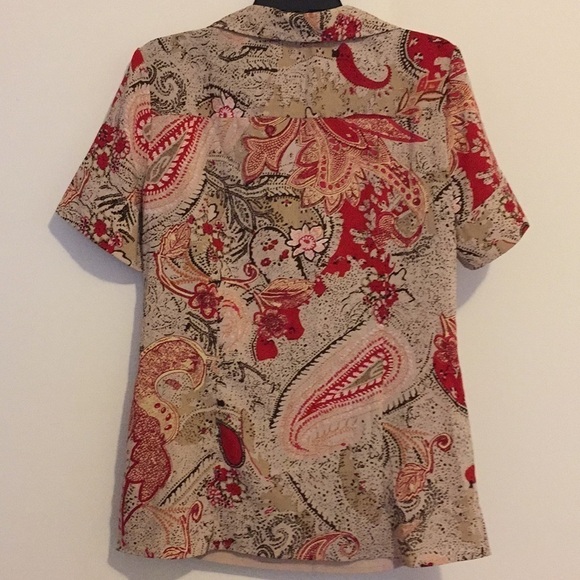 Fred David Button Down Top - Picture 2 of 6